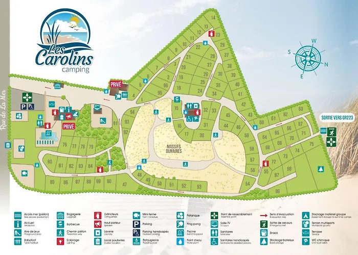 Les Carolins - 4 Etoiles 3* Saint-Lo-d'Ourville